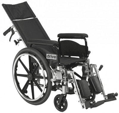Tilt wheelchair with recline for Calgary rentals